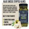 Green Jay Gourmet Blue Cheese Stuffed Olives  Cheese Stuffed Green Olives for Cocktail Garnish & Cheese Board  Dirty Martini Olives  Gourmet Olives  All Natural  Large  2 x 16 Ounces view 3