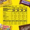 SNICKERS, M&M'S & TWIX Fun Size Chocolate Candy Variety Mix, 31.18-Ounce 55 Piece Bag view 2