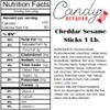 Candy Retailer Cheddar Sesame Sticks 1 Lb. view 4
