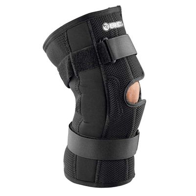 Breg Airmesh Pull-On Economy Hinged Knee Brace (Open Back, Small)