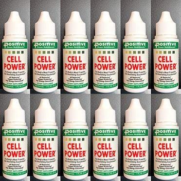 Cell Power Liquid High-Energy Concentrate, 1 oz. Bottle (Pack of 12) -Original 1949 Formula: pH Balancing, Oxygen Producing -1 oz. Makes Over 75 quarts (12)