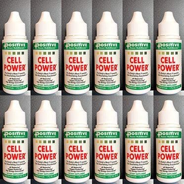 Cell Power Liquid High-Energy Concentrate, 1 oz. Bottle (Pack of 12) -Original 1949 Formula: pH Balancing, Oxygen Producing -1 oz. Makes Over 75 quarts (12)