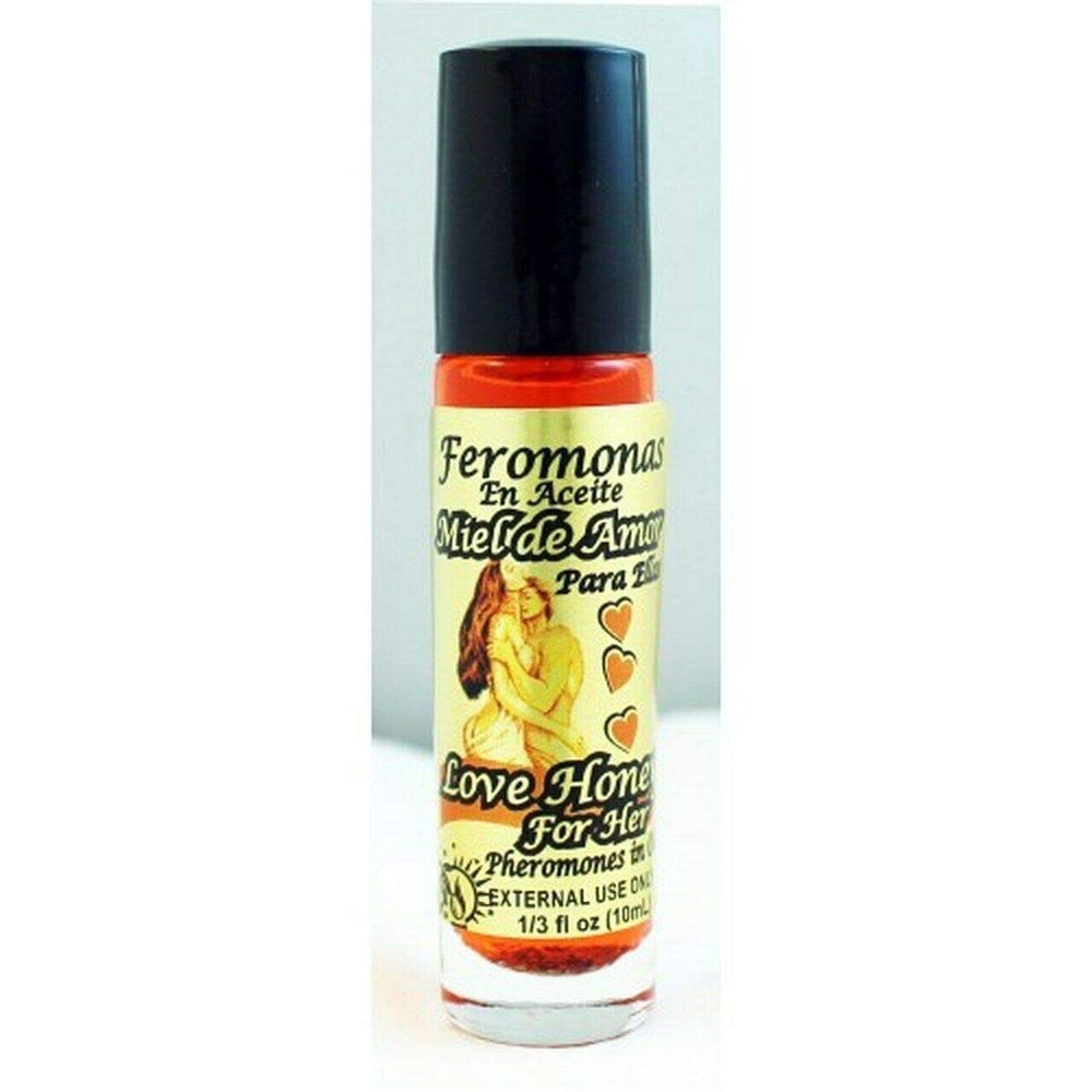 3 Pieces BRYBRADAN Love Honey(HER)/Miel DE Amor ELLAS PHEROMONE Oil/ROLL-ON Bottle 1/3 OZ 10ML