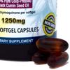 Amazing Herbs Black Seed Oil Pills 1250mg, 100 Softgel Capsules (Pack of 2) view 2