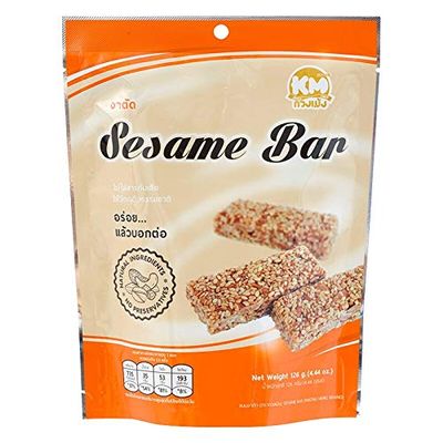 Kwong Meng Brand, Authentic Thai Dessert Sesame Bar 126g (4.44oz)