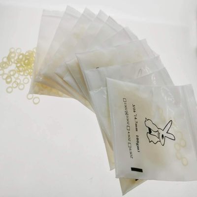 1000 Pcs Amber Elastic Rubber Bands Braces 3.5oz Medium Force 3/16 Inch Dental Orthodontic Latex Bands Dentist Great for Dreadlocks, Braids, Top Knots