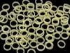 500 Pcs Amber Elastic Rubber Bands Braces 3.5oz Medium Force 3/16 Inch Dental Orthodontic Latex Bands Dentist Great for Dreadlocks, Braids, Top Knots view 2