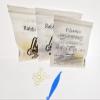 300 Pcs Amber 3/16 Elastic Rubber Bands 2.5oz Light Force Braces Dental Orthodontic Latex Bands Dentist Great for Dreadlocks, Braids, Top Knots Free Placers view 1