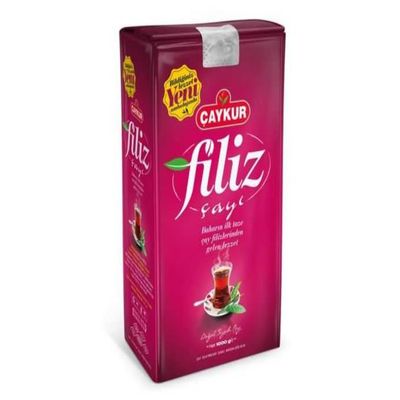 AYKUR Filiz Black Tea, First Harvest Golden Tips, Loose Leaf Premium Tea, Best Flavor 1000g / 35.2 Oz