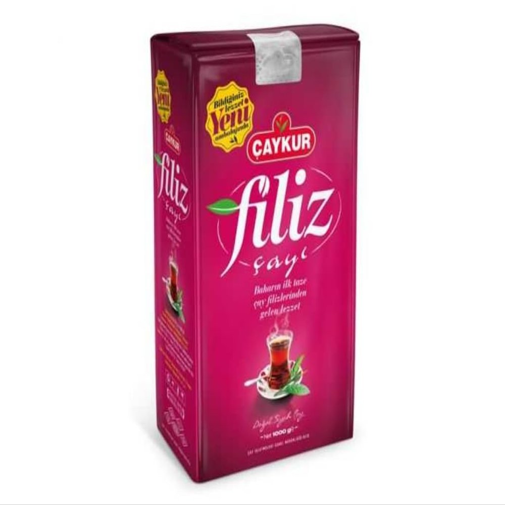 AYKUR Filiz Black Tea, First Harvest Golden Tips, Loose Leaf Premium Tea, Best Flavor 1000g / 35.2 Oz