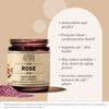 Anima Mundi Apothecary Love + Serenity Rose Petal Powder - with Edible Dried Rose Petals & Buds - for Heart Chakra - Fluffy, Aromatic Blend for Teas, Lattes, Desserts, and More (2.5oz / 71g) view 2