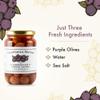 Casablanca Market Purple Olives  Picholine Marocaine Purple Gourmet Olives  Olives Whole with Pits from Morocco  Authentic Maghreb Ripe Olives Moroccan Martini Olives (11.9oz) view 2