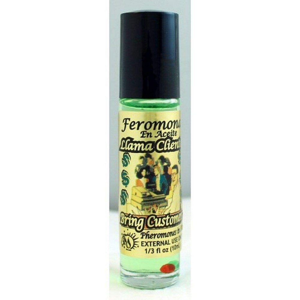 12 PIECES BRYBRADAN BRING CUSTOMER/LLAMA CLIENTE PHEROMONE OIL 1/3 OZ 10ML ROLL ON BOTTLE