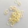 1000 Pcs DentalSmile Amber Elastic Latex Braces 6.5oz Orthodontics Rubber Bands Heavy 5/16 Dental Latex Bands Dentist Great for Dreadlocks, Braids, Top Knots view 1