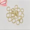 200 Pcs DentalSmile Amber Elastic Latex Braces 3/16 Orthodontics Rubber Bands Heavy 6.5oz Dental Latex Bands Dentist Great for Dreadlocks, Braids, Top Knots view 4