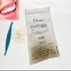 100 Pcs DentalSmile Amber Elastic Latex Braces 3/16 Orthodontics Rubber Bands Heavy 6.5oz Dental Latex Bands Dentist Great for Dreadlocks, Braids, Top Knots view 3