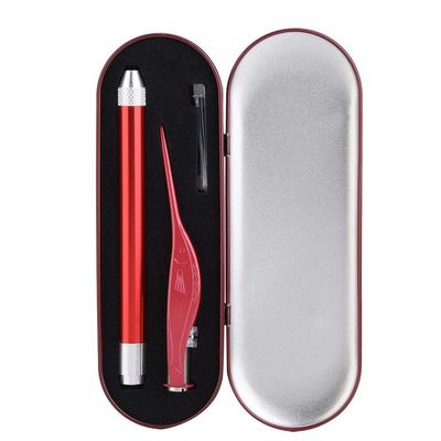 Pince Orl Baby Kid Child Set, Earwax Removal Tool Kit, Ear Pick Cleaner Kit & Tweezers Picker Safely Cleaning Ear Canal Earwax Cleaners(Red)