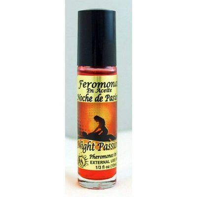 1 PIECE BRYBRADAN NIGHT PASSION/NOCHE DE PASION PHEROMONE OIL 1/3 OZ 10ML ROLL ON BOTTLE