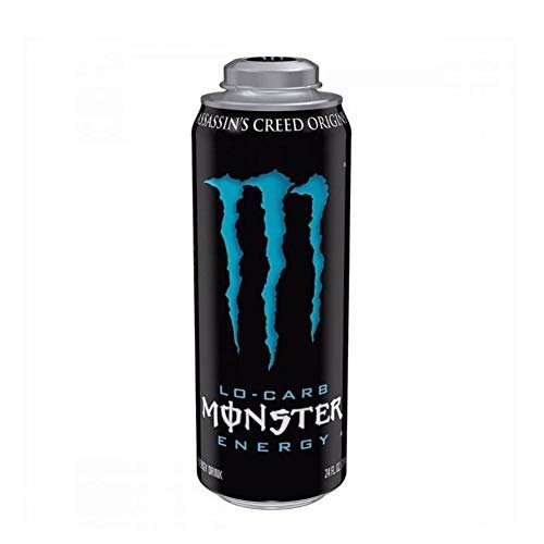 Monster Energy 24 ounce cans with Resealable Lids (Lo - Carb, 12 Cans)
