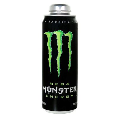Monster Energy 24 ounce cans with Resealable Lids (Mega Monster, 12 Cans)