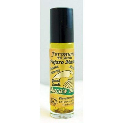 12 Pieces BRYBRADAN Macaw Bird/Pajaro MACUA PHEROMONE Oil 1/3 OZ 10ML ROLL ON Bottle