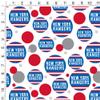 GRAPHICS & MORE NHL New York Rangers Logo Gift Wrap Wrapping Paper Roll view 2