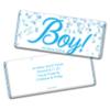 12 It's a Boy Baby Shower Favors Personalized Chocolate Bars (12 Pack) view 1