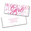 12 It's a Girl Baby Shower Favors Personalized Chocolate Bars (12 Pack) view 1