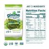 Gimme Seaweed Organic Premium Roasted Seaweed Snacks, Sea Salt & Avocado Oil, 12 Count Sharing Size, Keto, Vegan, Gluten-Free, Source of Omega3s & Iodine, Healthy On-The-Go Snack for Kids & Adults view 2