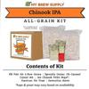 My Brew Supply Chinook IPA Brewing Kit | 9lbs American Pale 2-Row Malt | 1lb Caramel Grain | 3oz Chinook Pellet Hops | American Ale Yeast | 5 Gallon Advanced All Grain Home Brewing view 4