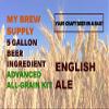 English Ale Advanced ALL GRAIN Homebrew 5 Gallon Beer Ingredient Recipe Kit by My Brew Supply view 2