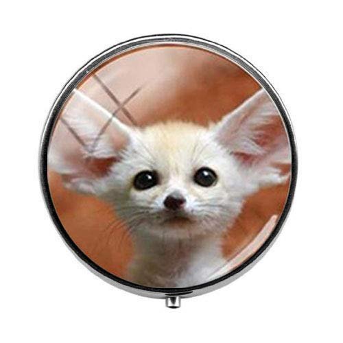 Beautiful Fox Art Picture Pill Box - Charm Pill Box - Glass Candy Box Art Photo Jewelry Birthday Festival Gift Beautiful Gift