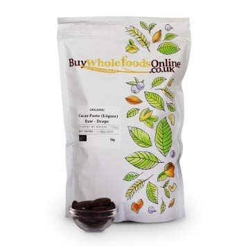 Buy Whole Foods Organic Cacao Paste (Liquor) Raw - Drops (1kg)