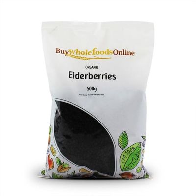 Buy Whole Foods Organic Elderberries (500g)