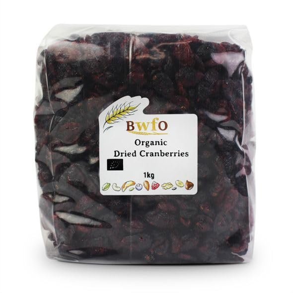 Buy Whole Foods Organic Dried Cranberries (1kg)