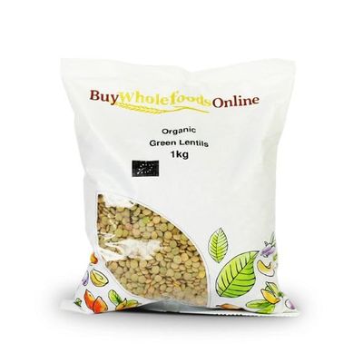 Buy Whole Foods Organic Green Lentils (1kg)