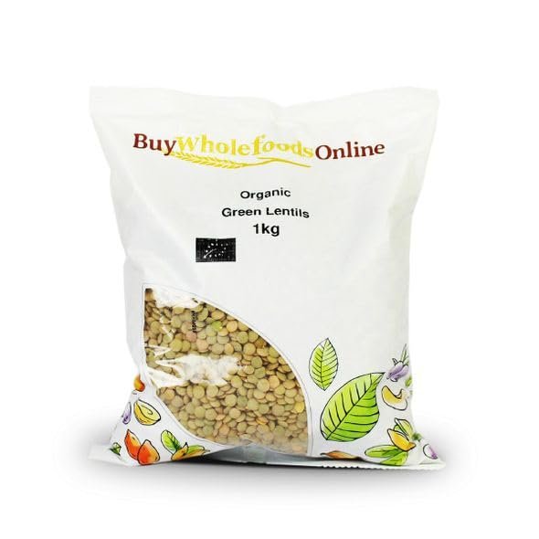 Buy Whole Foods Organic Green Lentils (1kg)