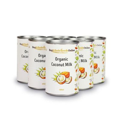 Buy Whole Foods Organic Coconut Milk 6x400ml