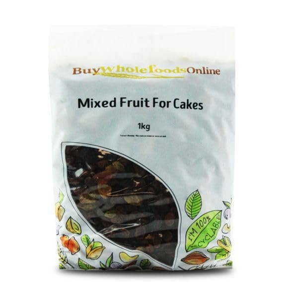 Buy Whole Foods Mixed Fruit For Cakes (1kg)