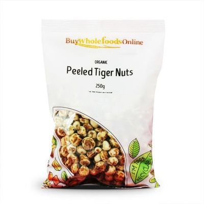 Buy Whole Foods Organic Peeled Tiger Nuts (250g)