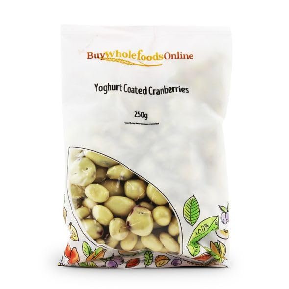 Buy Whole Foods Yoghurt Coated Cranberries (250g)