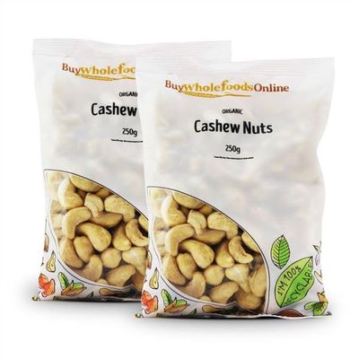 Buy Whole Foods Organic Cashew Nuts (500g)