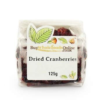 Buy Whole Foods Dried Cranberries (125g)