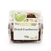 Buy Whole Foods Dried Cranberries (125g) view 1