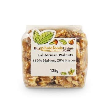 Buy Whole Foods Walnuts Californian (80% Halves, 20% Pieces) (125g)