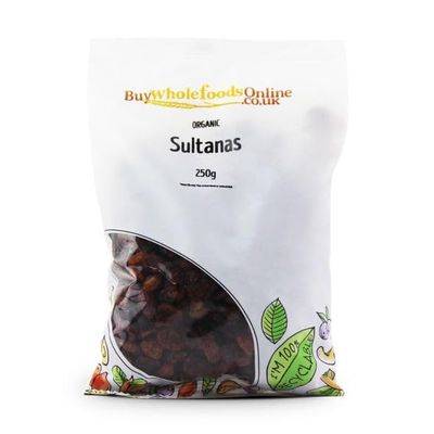 Buy Whole Foods Organic Sultanas (250g)
