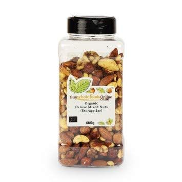 Buy Whole Foods Organic Deluxe Mixed Nuts (Storage Jar) 460g