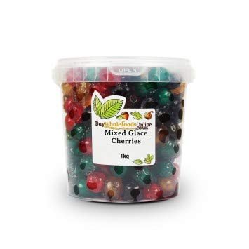 Buy Whole Foods Glace Cherry Medley (Four Colours) (1kg)