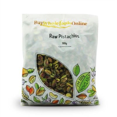 Buy Whole Foods Pistachio Nuts, Raw (500g)
