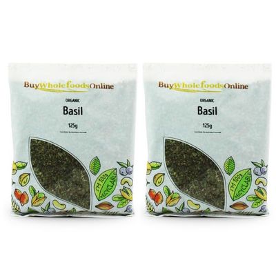 Buy Whole Foods Organic Basil (250g)
